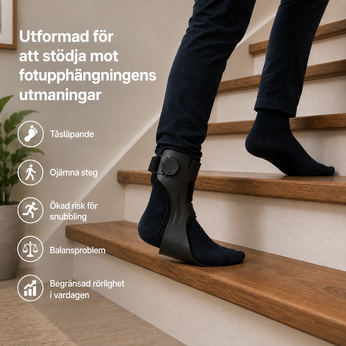 Fotvakt – Droppfotsortos (AFO)