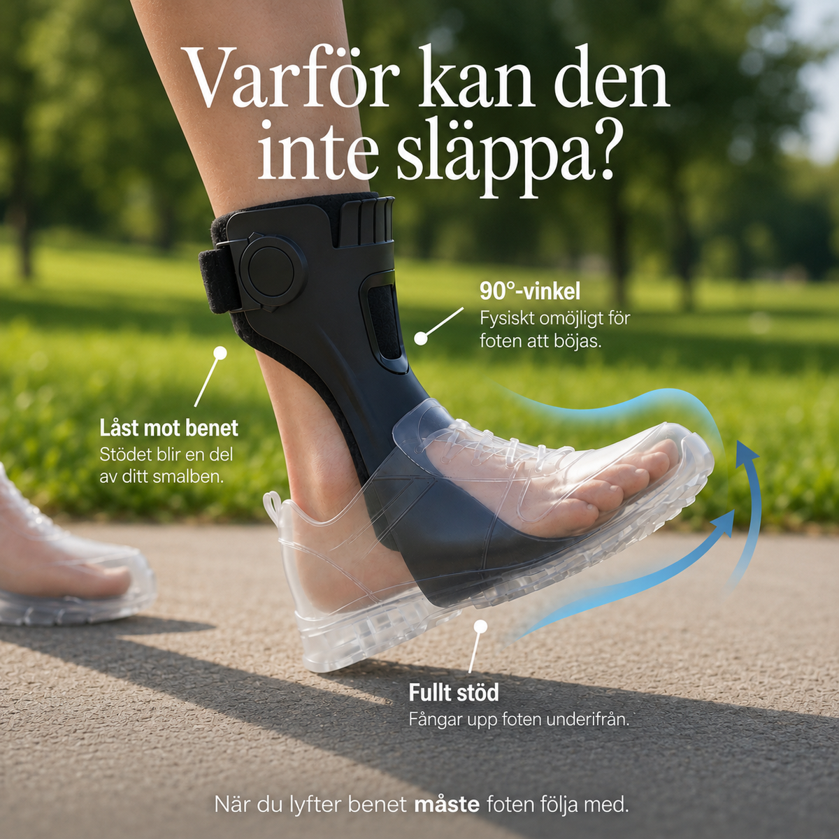 Fotvakt – Droppfotsortos (AFO)
