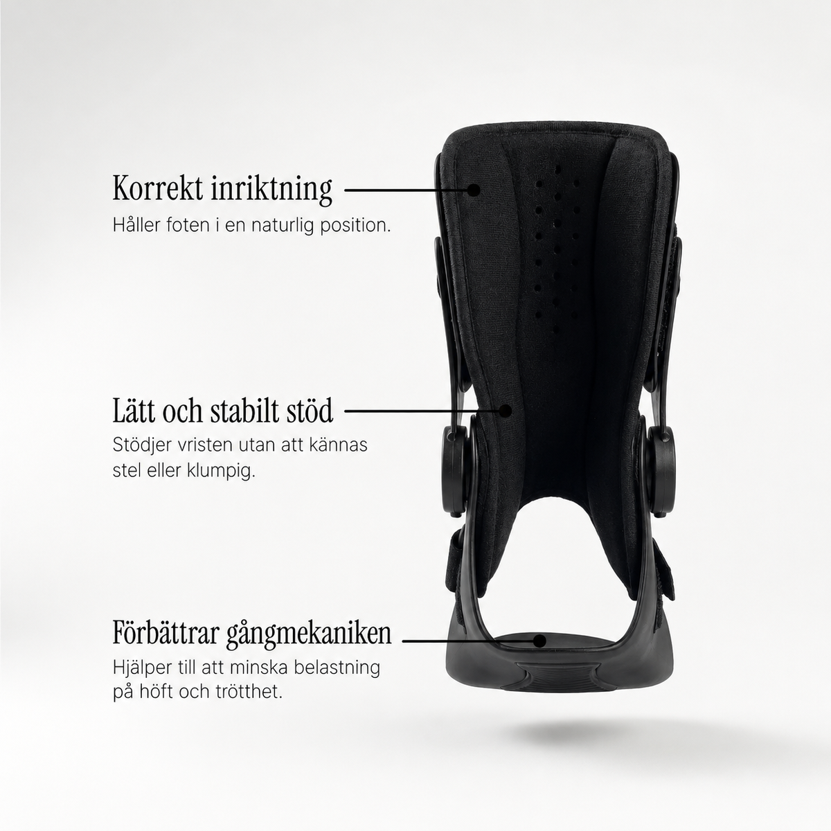 Fotvakt – Droppfotsortos (AFO)